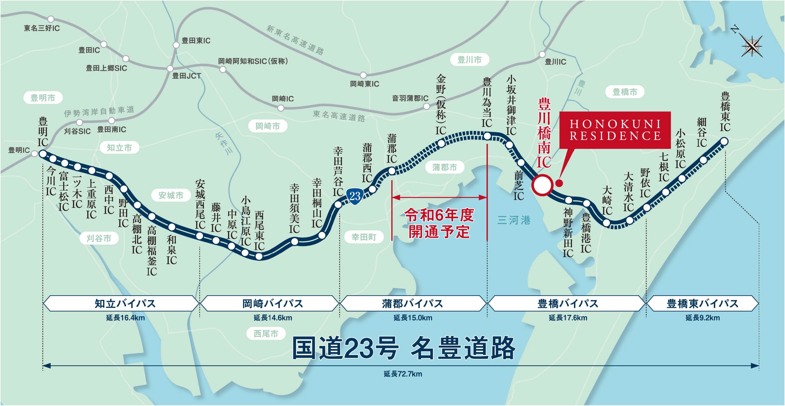 道路図