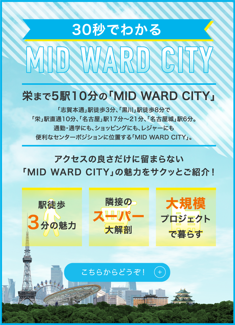 30秒でわかる MID WARD SITY