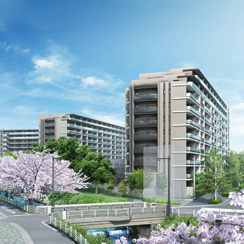 建物外観完成予想CG