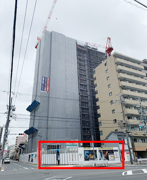 名古屋駅のビル群