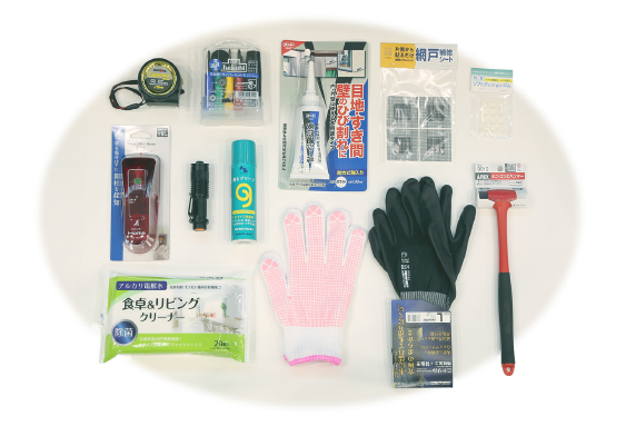 メンテナンス用工具セットをご準備
