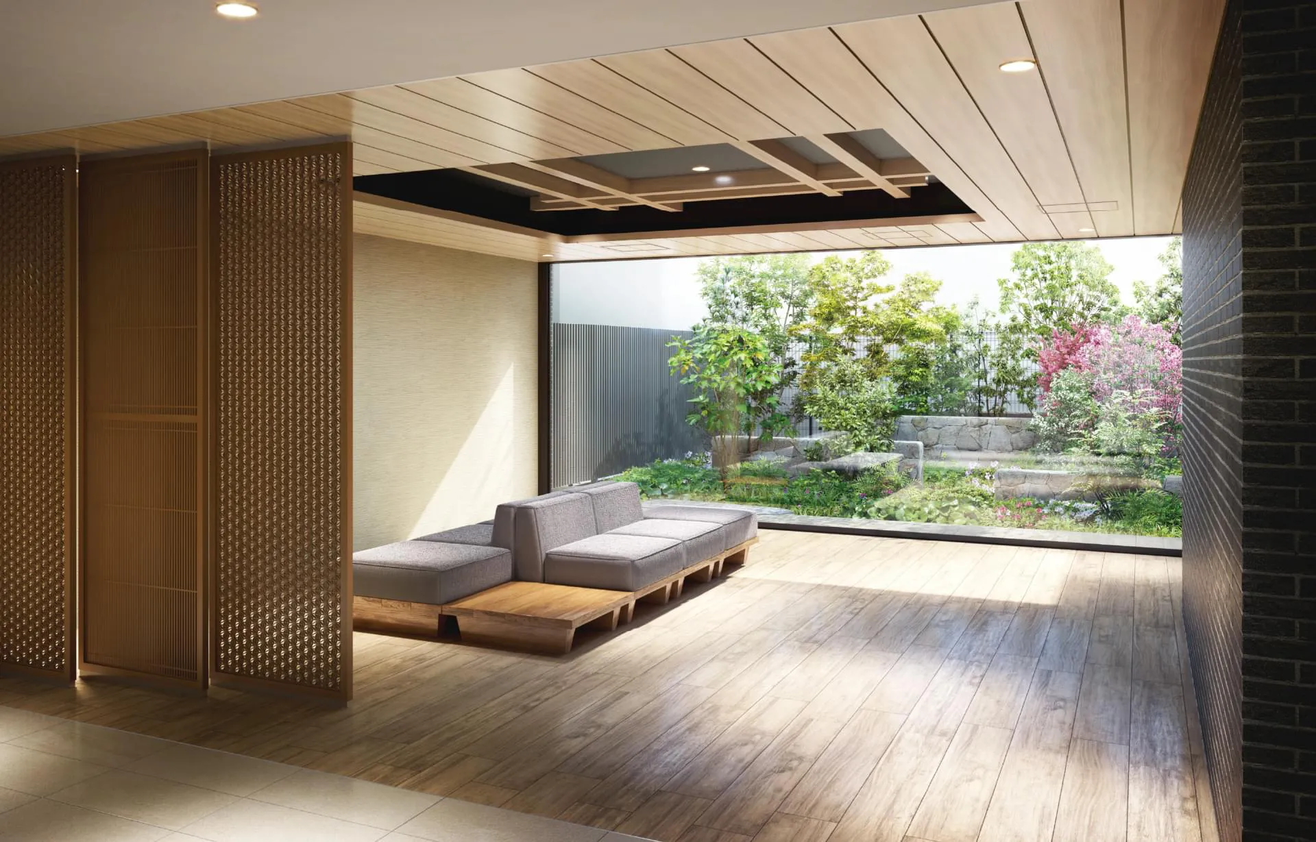 ラウンジ完成予想CG