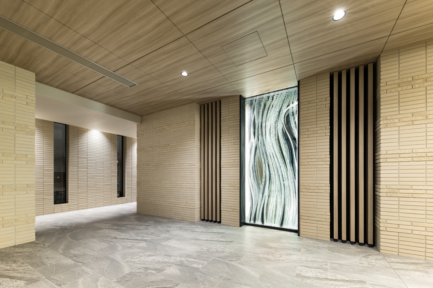 エントランスホール（2025年12月撮影）