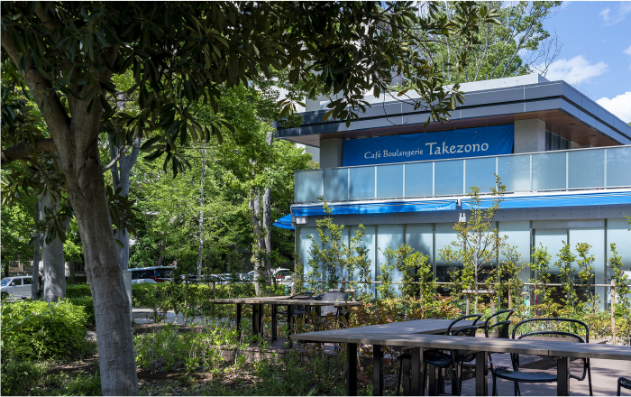 Café Boulangerie Takezono（徒歩13分～14分）