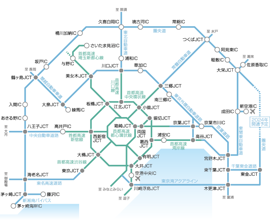 高速路線図