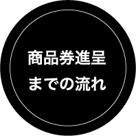 商品券進呈までの流れ