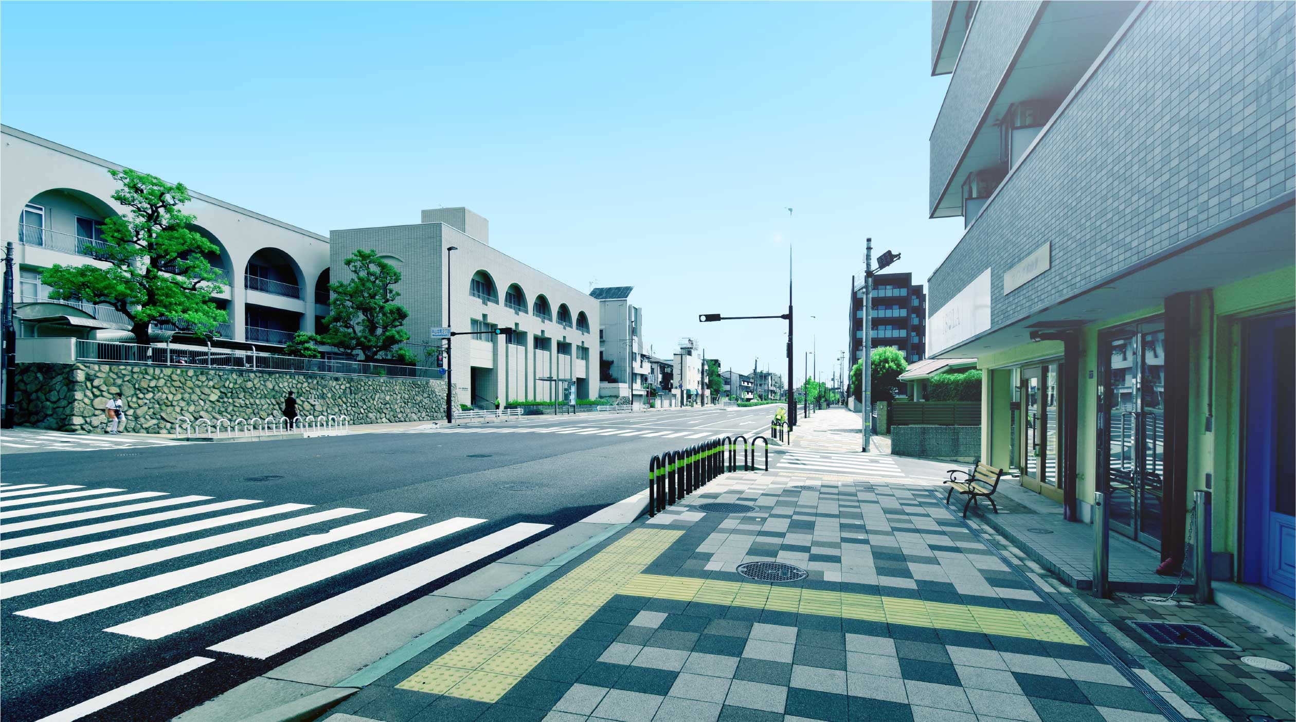 山手幹線の街並